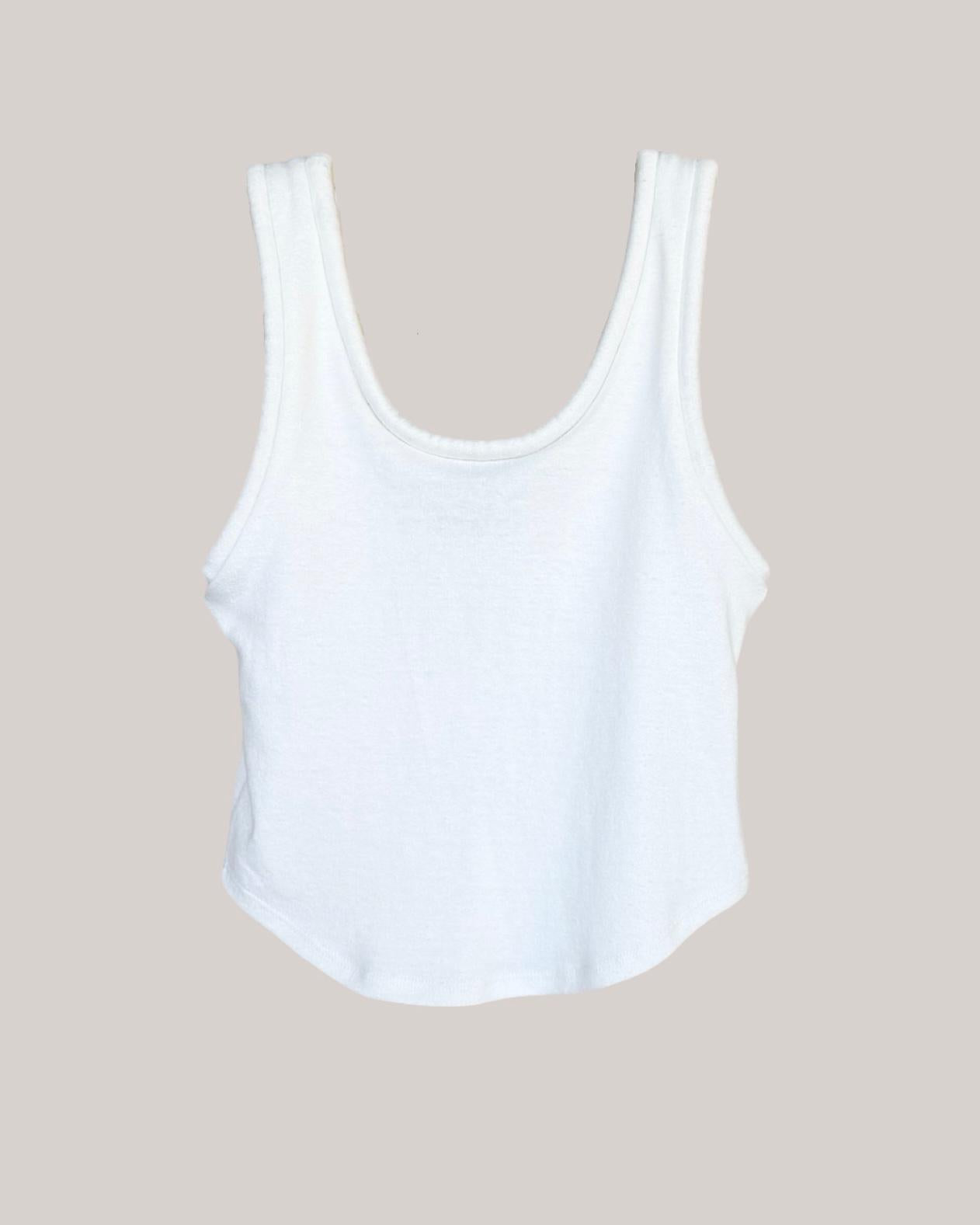 Ona Tank in Natural Cotton Knit