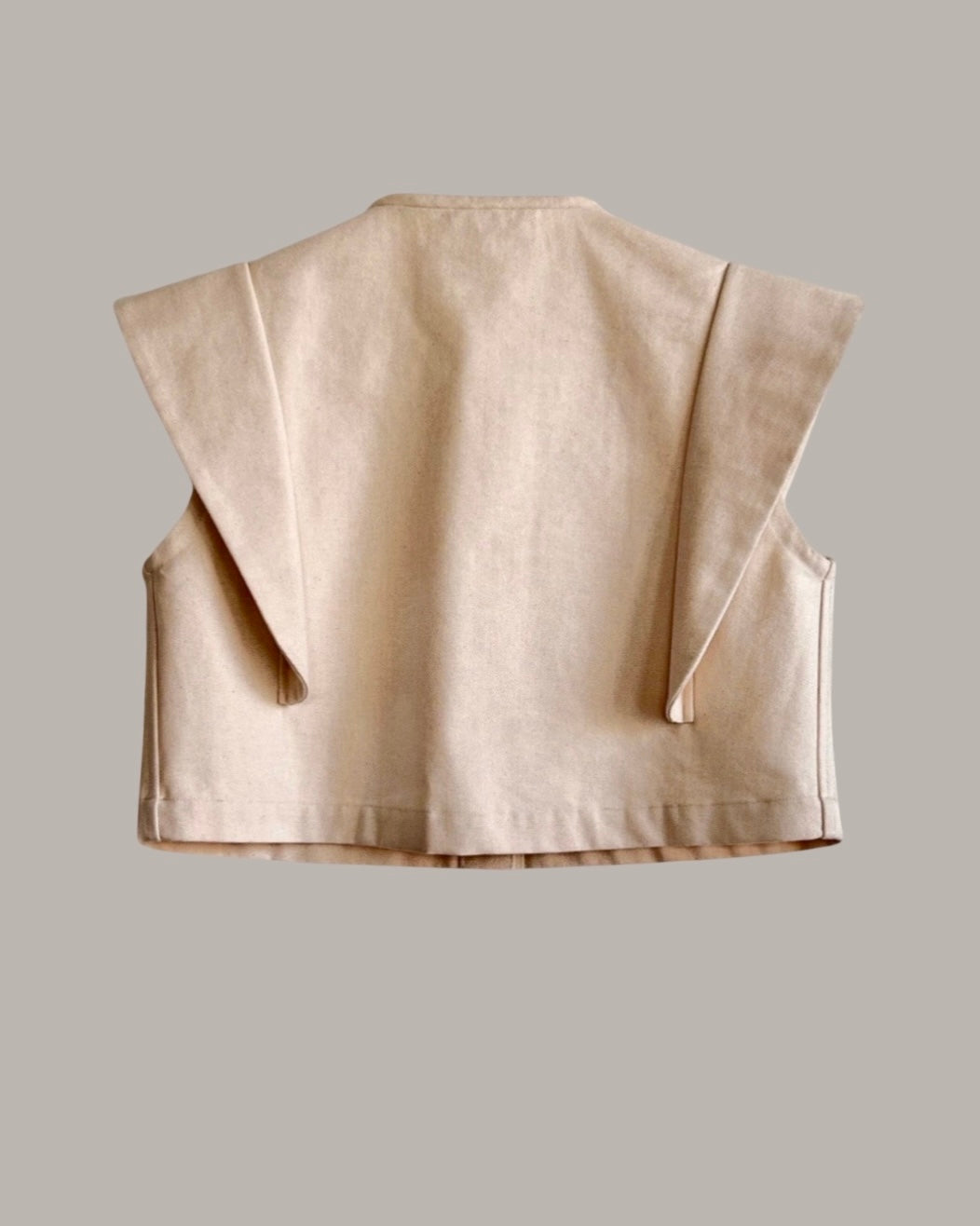 Hapi Vest Natural Canvas {Made to Order}