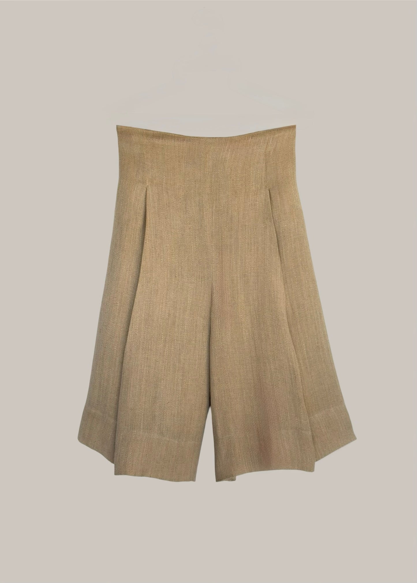 Long Bermudas in Pebble Linen {Made to Order}