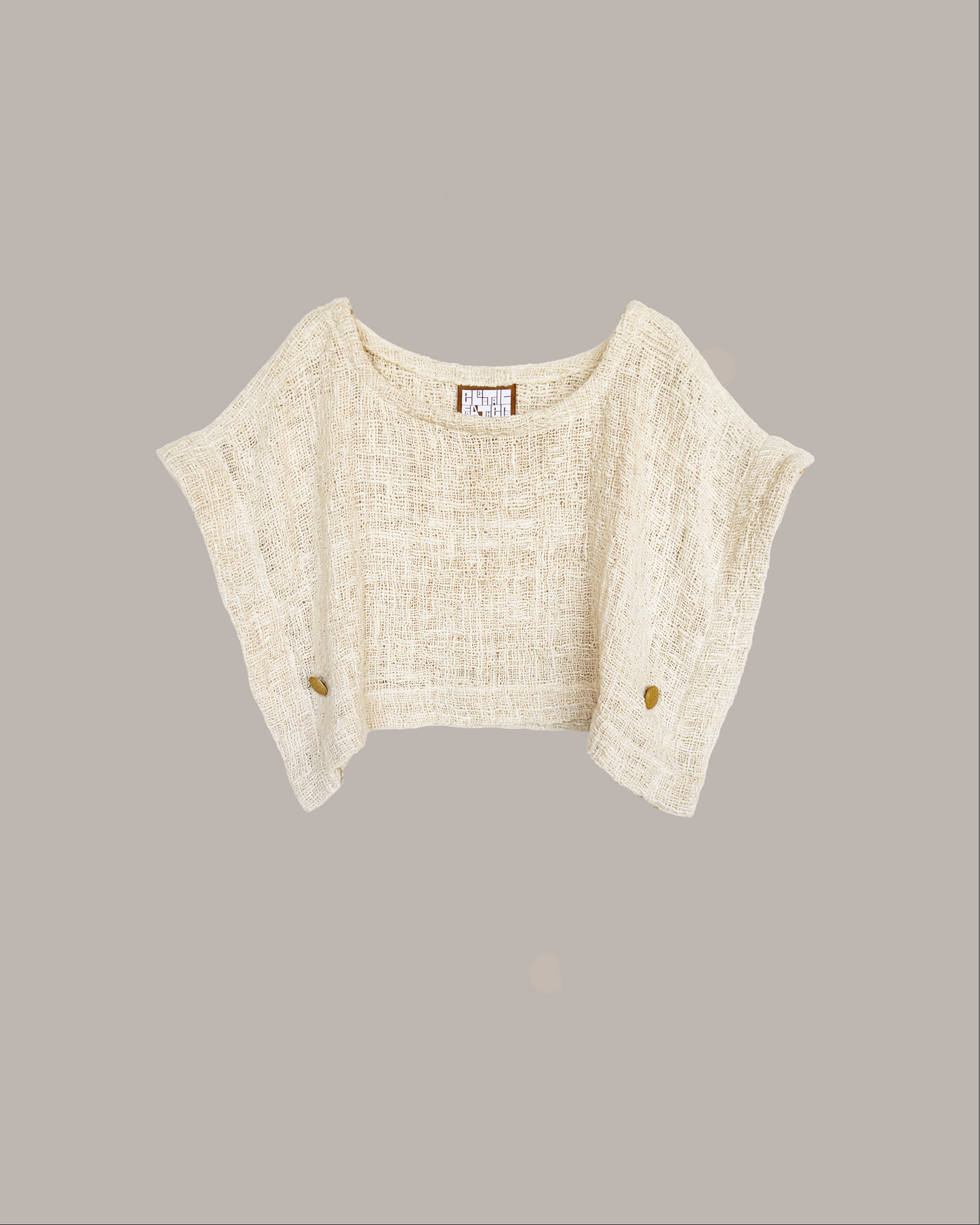 Port Top Ivory Handwoven Cotton {Made to Order}