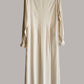 Riding Dress in Ivory Cream Raw Silk {Made to Order}