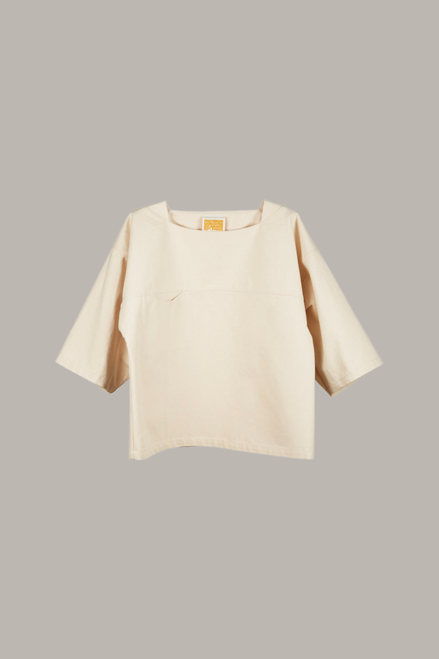 Boat Top in Black Cotton Canvas {Made to Order}