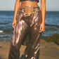 Alibaba Pant in Mercury Silk Lame’ {Made to Order}