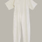 Boat Jumpsuit Ivory Cream Raw Silk