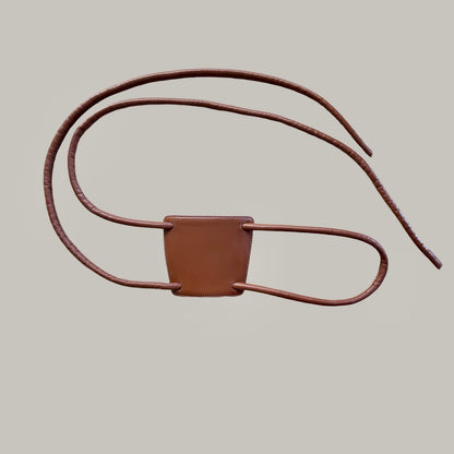 Infinite Trapezoid Belt Cognac