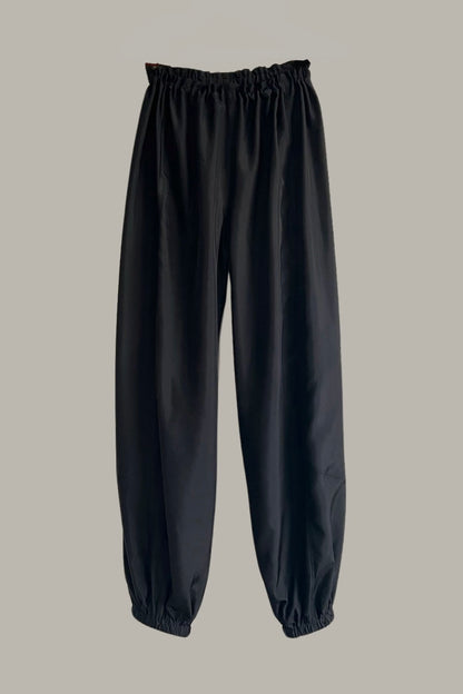 Genie Pant Black Parachute Silk