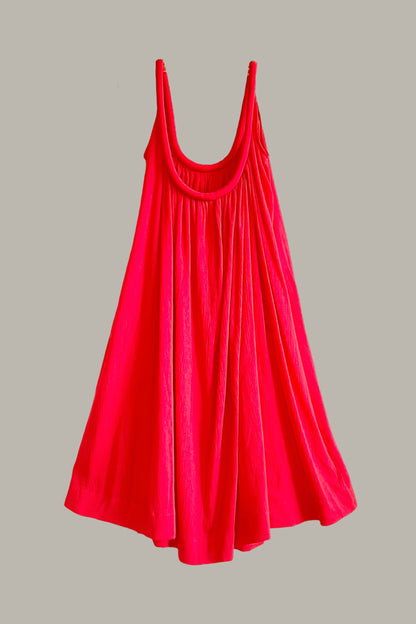 Sahara Chemise Dress in Rouge