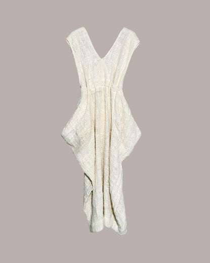 Origami Propeller Dress Textured Hand Spun Cotton {Made to Order}