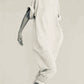 Boat Jumpsuit Ivory Cream Raw Silk