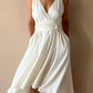 Isadora Wrap Dress with Trapunto Oval Obi Belt