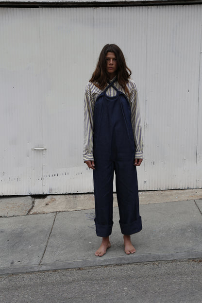 Swanfold Indigo Denim Jumpsuit