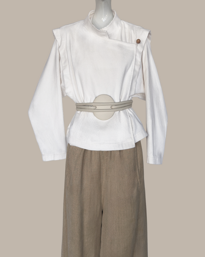 Aion Jacket Blouse in Froth Cotton Corduroy {Made to Order}