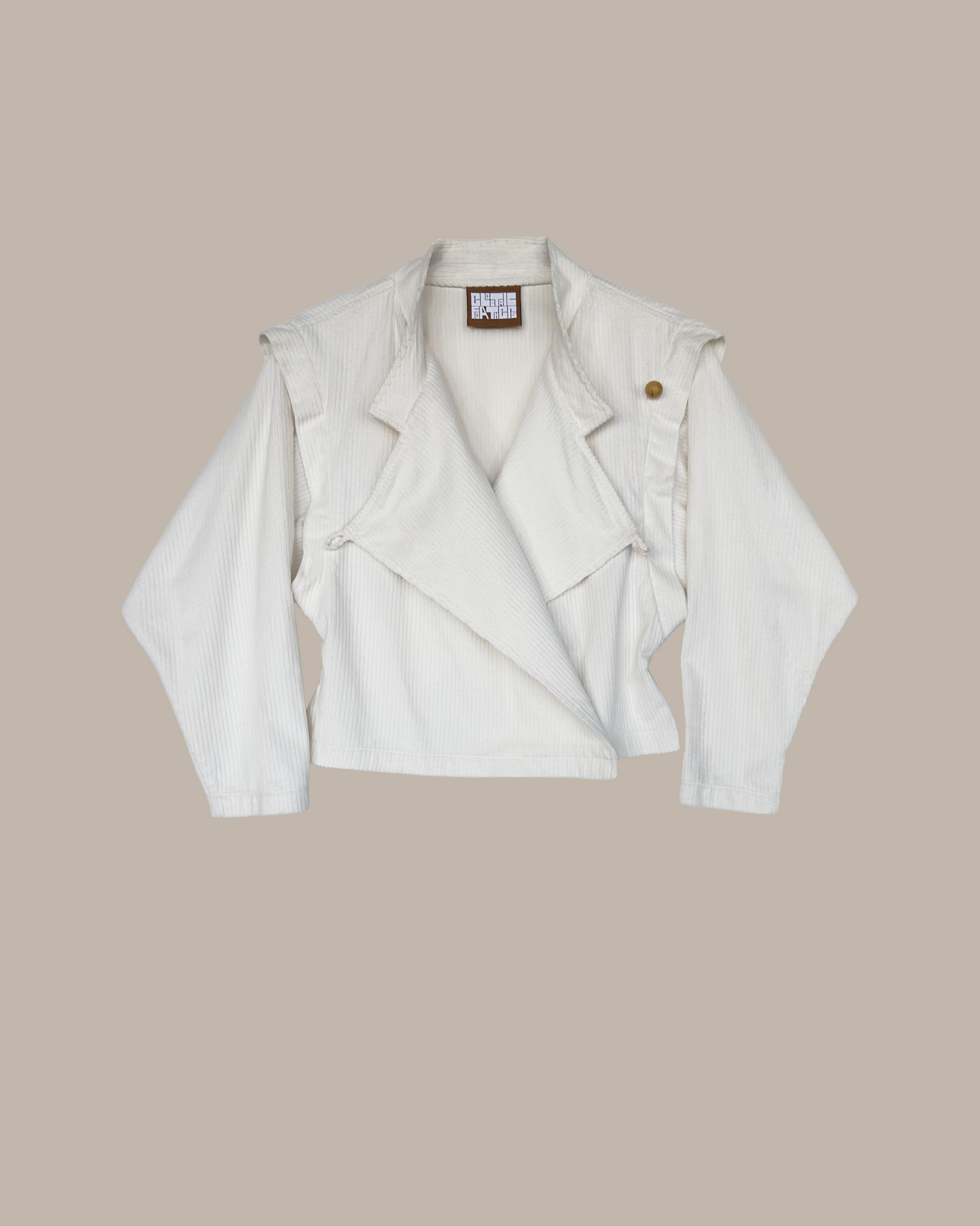 Aion Jacket Blouse in Froth Cotton Corduroy {Made to Order}