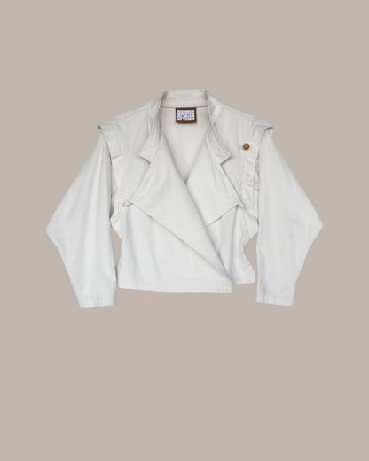 Aion Jacket Blouse in Froth Cotton Corduroy {Made to Order}