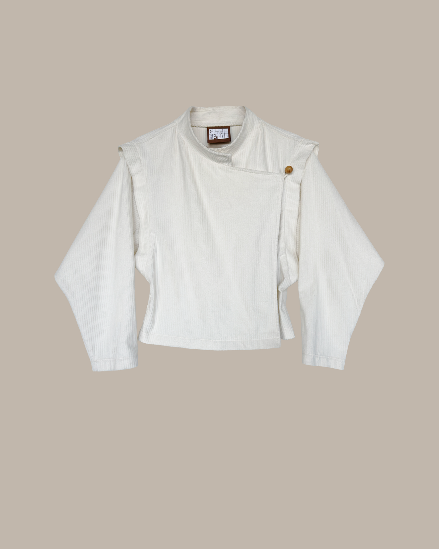 Aion Jacket Blouse in Froth Cotton Corduroy {Made to Order}