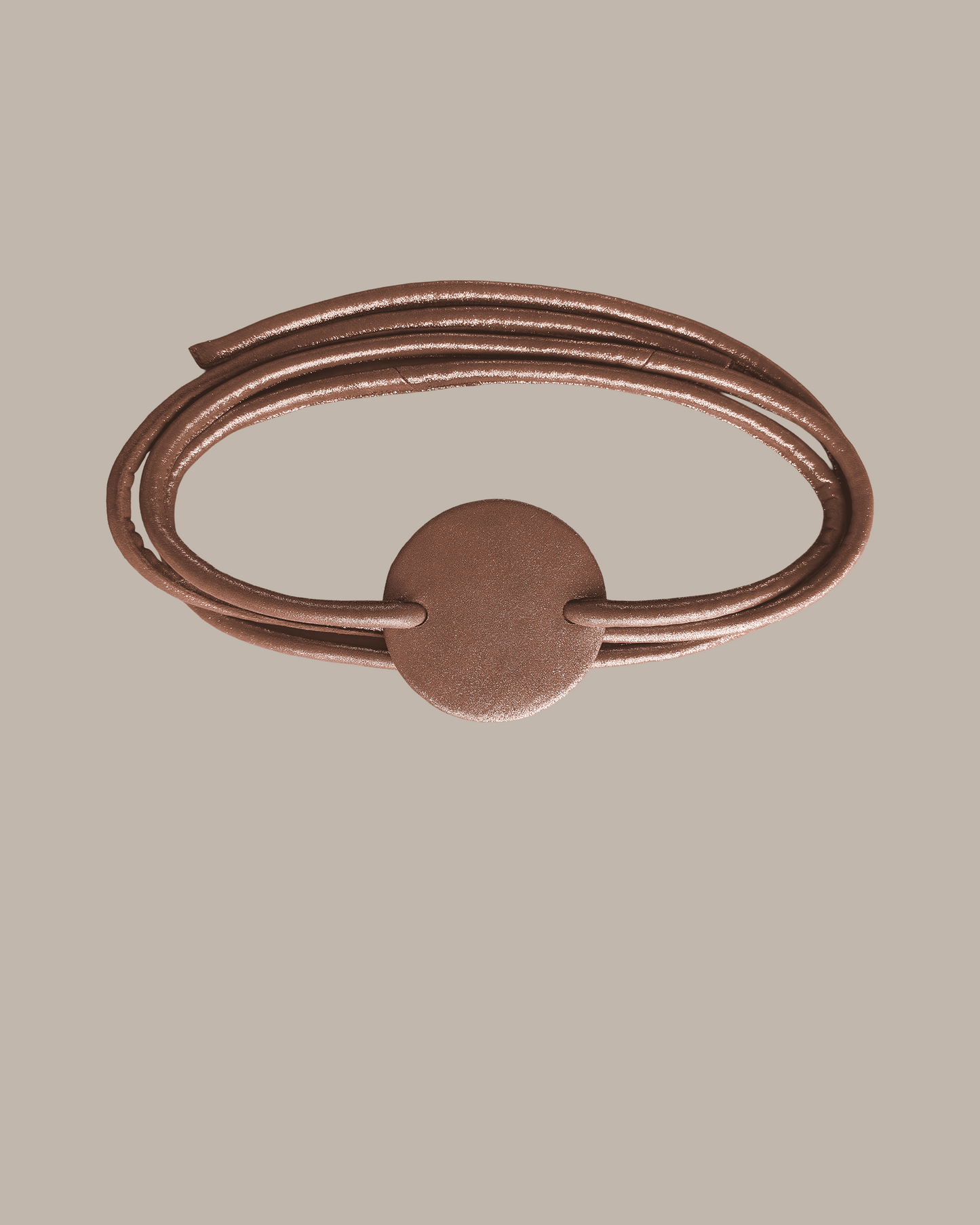 Infinite Full Moon Belt in Mocha Silver Moondust {Made to Order}