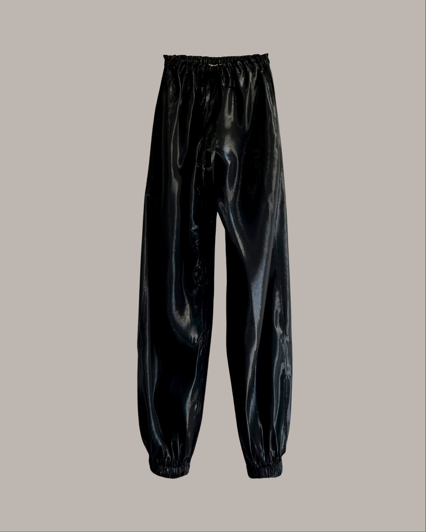Genie Pant Black Lapis Silk Lamé {Made to Order}