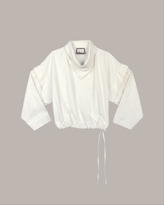 Ninja Pullover in Froth Cotton Corduroy