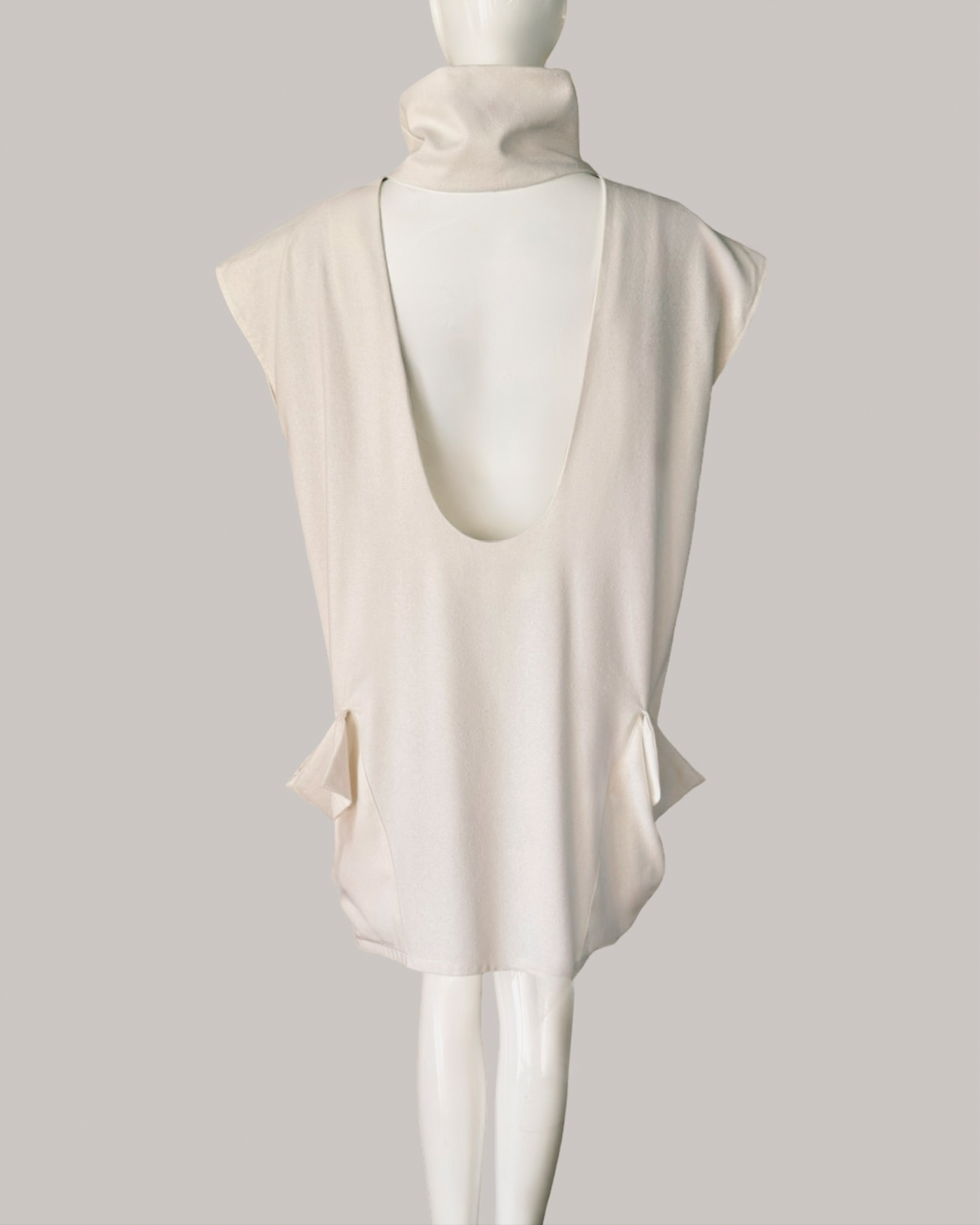 Ondine Dress Ivory Cream Raw Silk {Made to Order}
