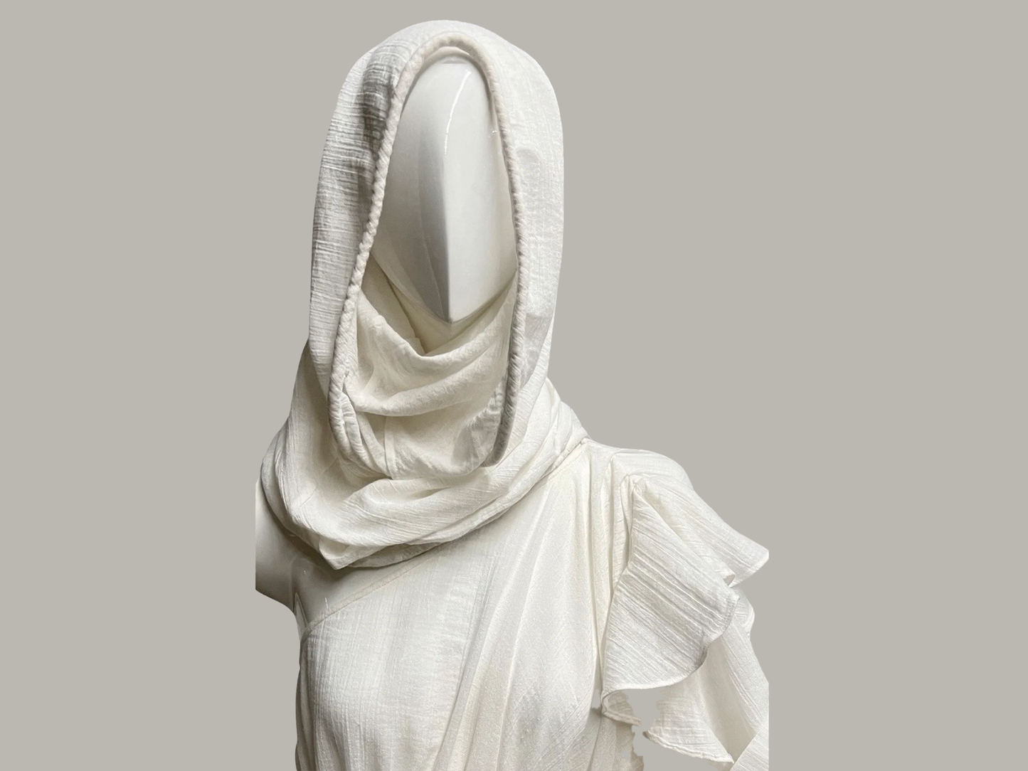 Pisa Chamber Scarf in Quartz Linen/Cotton