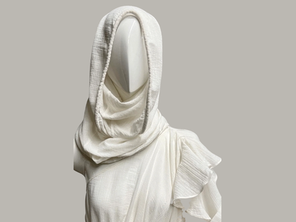 Pisa Chamber Scarf in Quartz Linen/Cotton