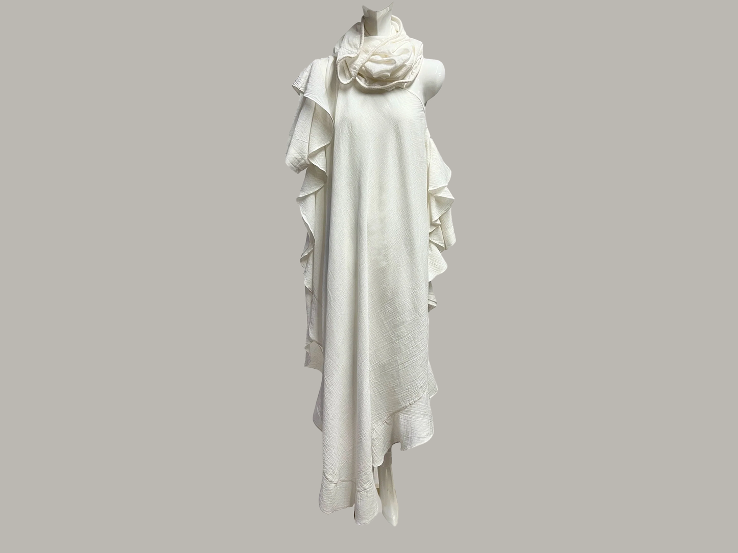 Pisa Chamber Scarf in Quartz Linen/Cotton