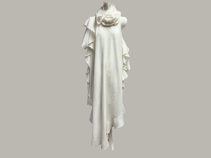 Pisa Chamber Scarf in Quartz Linen/Cotton