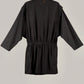 Concord Dress Black Parachute Silk {Made to Order}