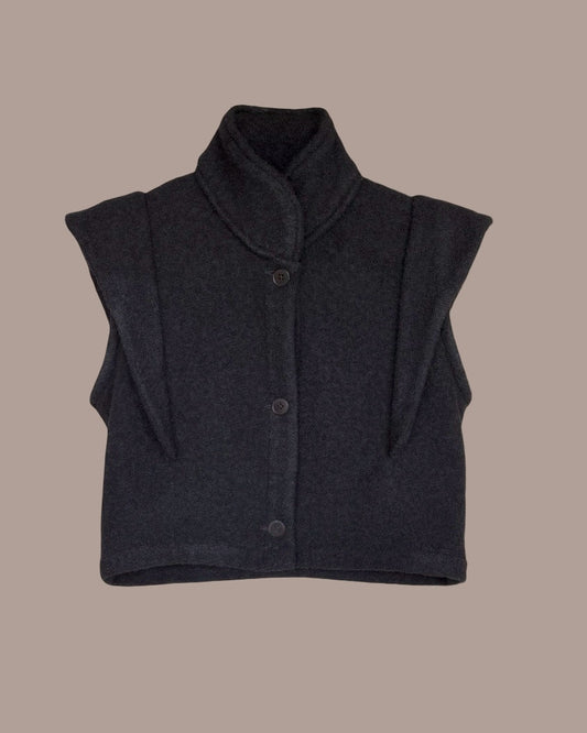 Hapi Vest Wool Boucle {Made to Order}