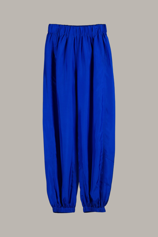 Genie Pant Cobalt Blue Parachute Silk {Made to Order}