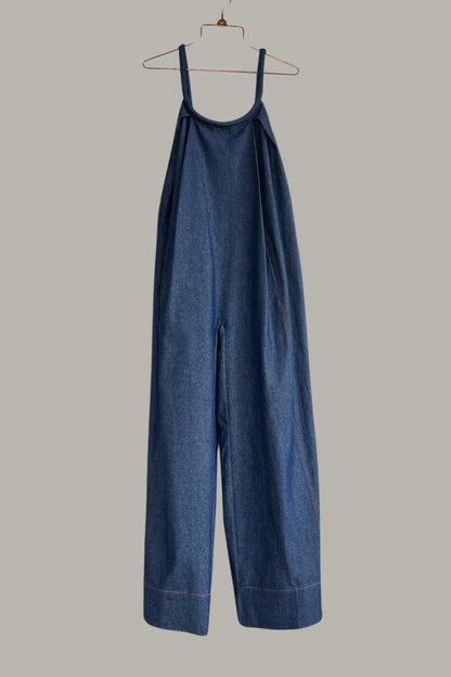 Swanfold Indigo Denim Jumpsuit