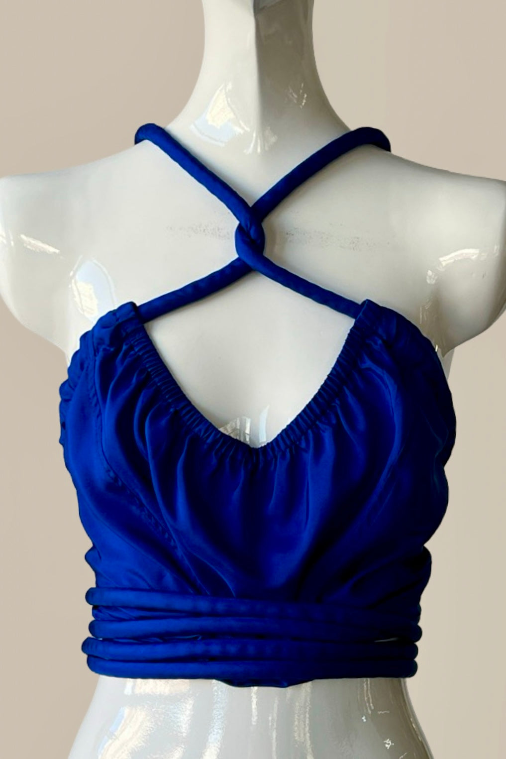 Infinite Halter Cobalt Blue