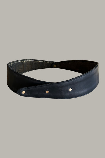 Reversible Crescent Belt in Moondust