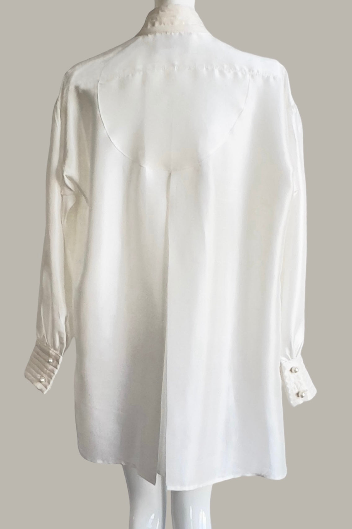 Paisano Blouse Pearl Silk Shantung {Made to Order}