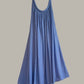 Sahara Chemise Dress French Blue Cotton Gauze