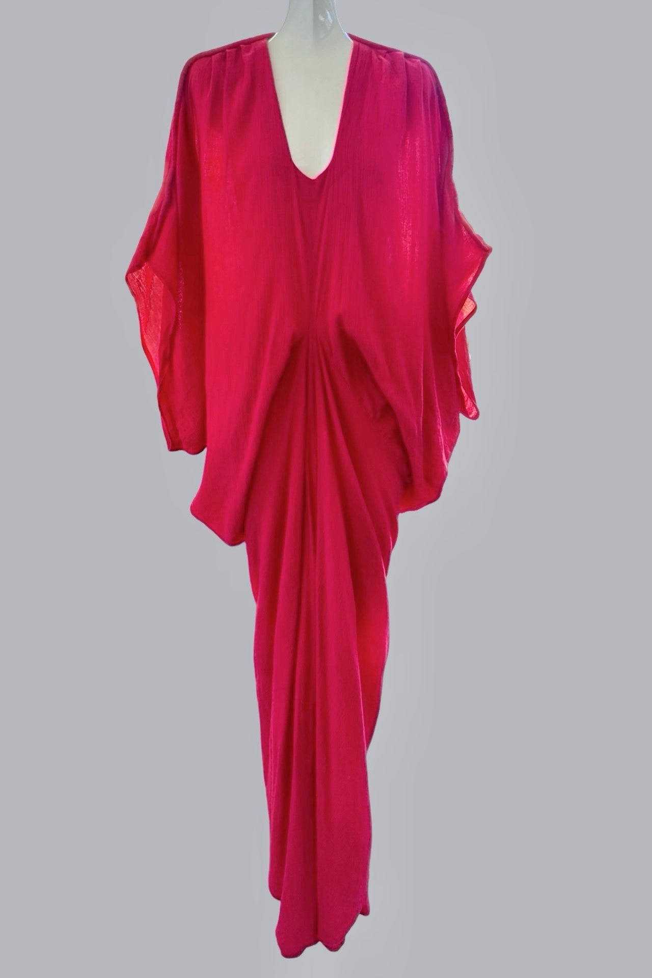 Pentheus Gown Rouge Gauze