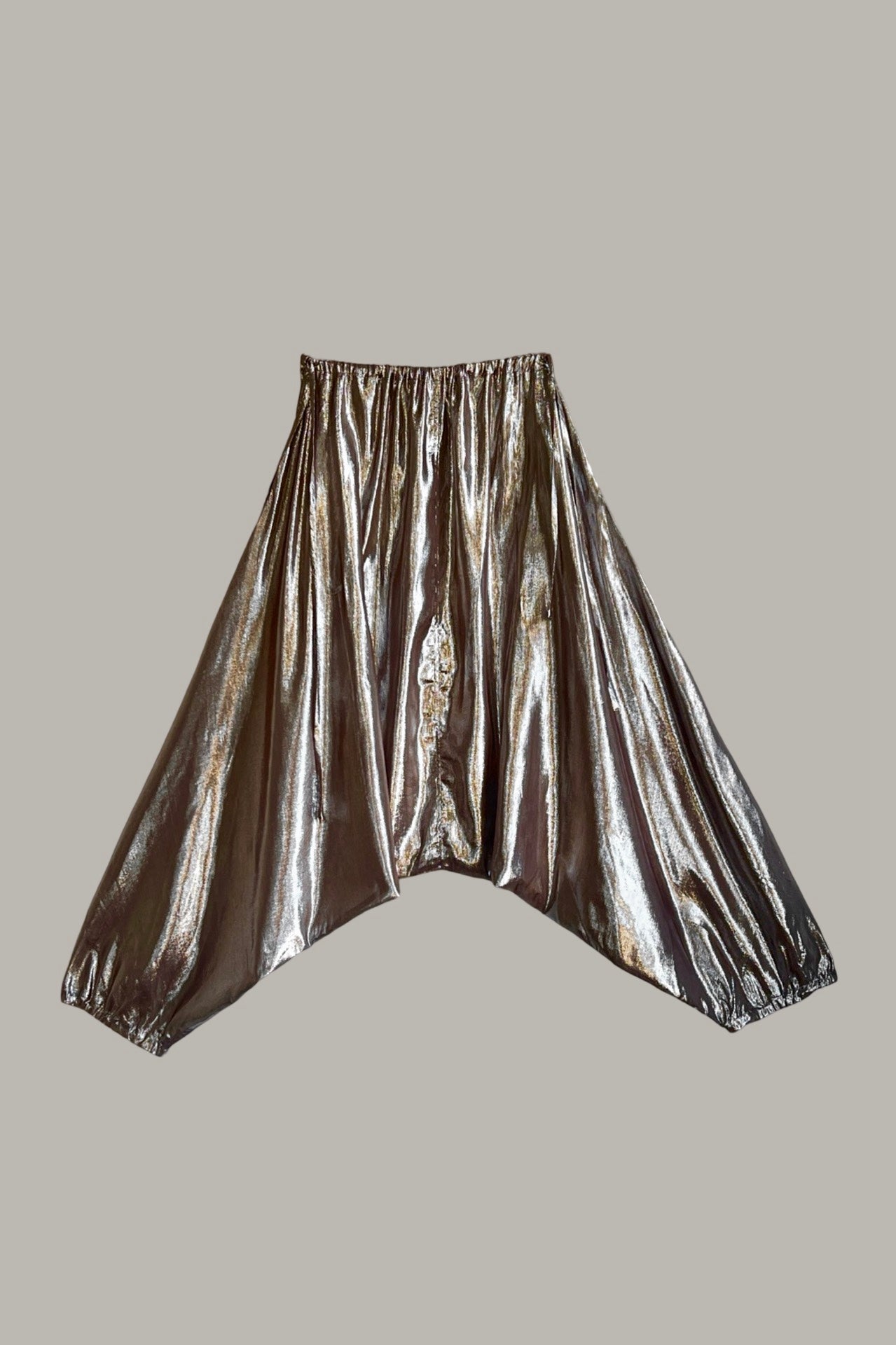 Alibaba Pant in Mercury Silk Lame’ {Made to Order}