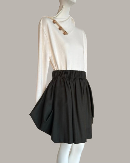 Circe Turtleneck in Ecru {Made to Order}