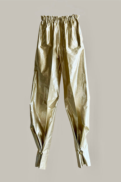 Transformer Trouser Pearl Silk Hemp