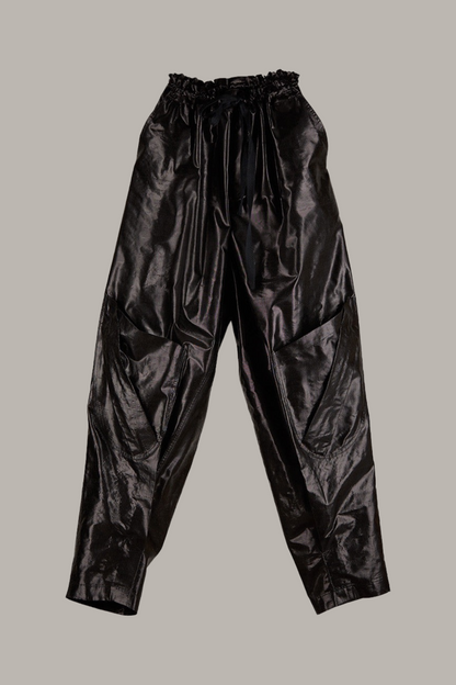 Unisex Ninja Pant in Metallic Silk {Made to Order}