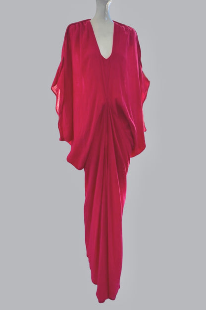 Pentheus Gown Rouge Gauze