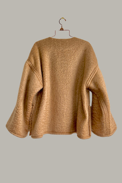 Envelope Coat Camel Mohair {Made to Order}