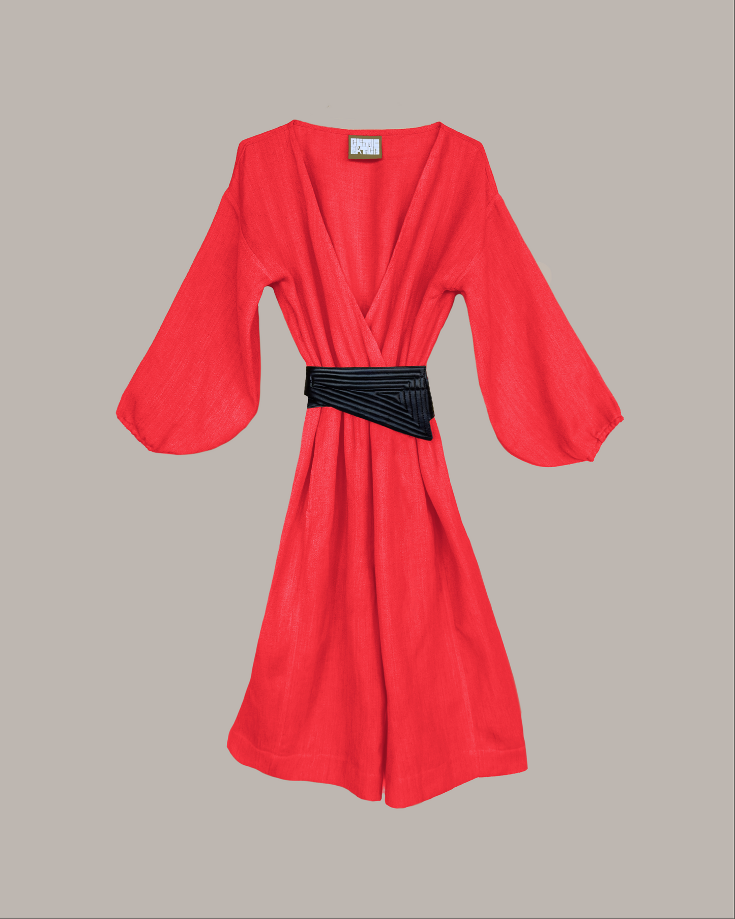 Yama Gaucho Jumpsuit Rouge Linen {Made to Order}