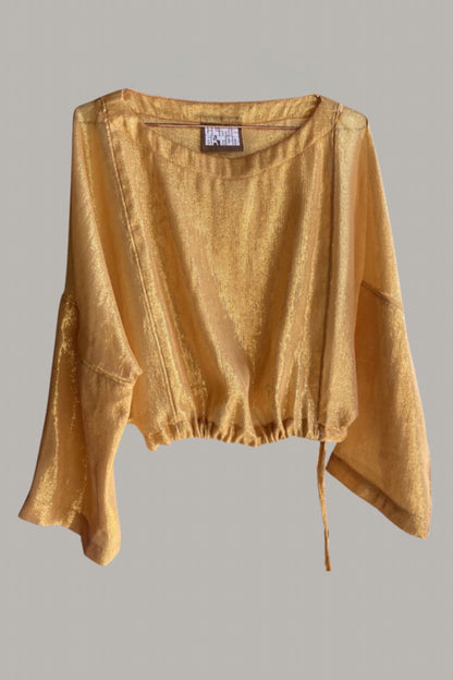 Moonrise Drawstring Pullover Egyptian Gold {Made to Order}