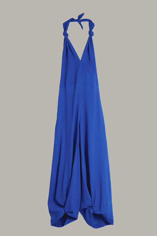 Convertible Oran Jumpsuit Cobalt Blue