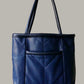 Enanito Chevron Tote Bag Indigo Blue {Made to Order}