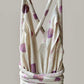 Infinite Rope Jumpsuit Hand Painted One of a Kind Violet Mauve Iridescent Moons