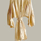Rimbaud Shirt Dress Parchment Shell Silk Tussah