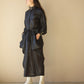 Convertible Propeller Skirt & Dress Black Lapis Silk Lame’ {Made to Order}
