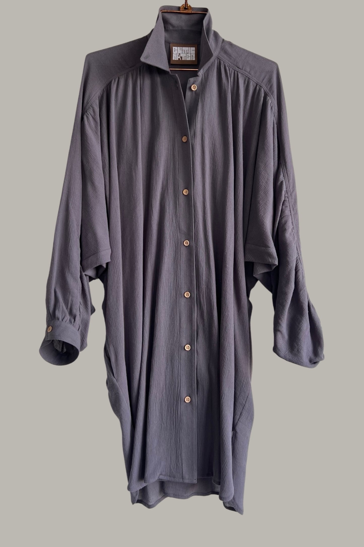 Rimbaud Shirt Dress Earl Grey